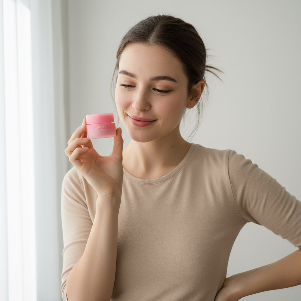 LANEIGE Lip Sleeping Mask – Nourishing Treatment for Dry, Flaky Lips with Antioxidants