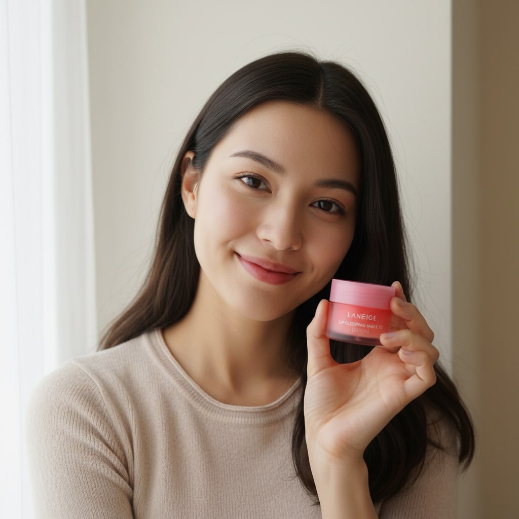 LANEIGE Lip Sleeping Mask – Nourishing & Repairing Treatment for Dry, Flaky Lips